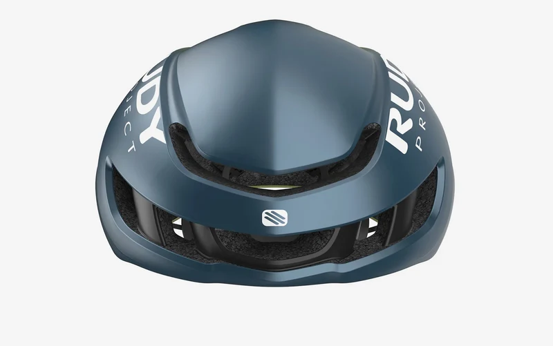 RUDY Project Nytron, Radhelm, Blue Avio/Apple Green Metal Matte