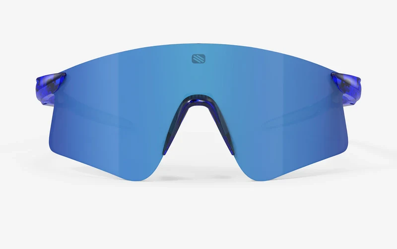 RUDY Project Astral X, Multilaser Blue/ Crystal Blue/Green Fluo Gloss, Radbrille, Sportbrille