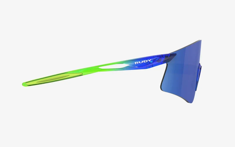 RUDY Project Astral X, Multilaser Blue/ Crystal Blue/Green Fluo Gloss, Radbrille, Sportbrille