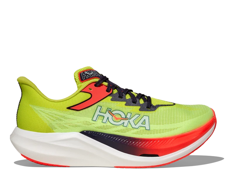Hoka Rocket X 3, Laufschuh, unisex, Neon Yuzu/Squid Ink