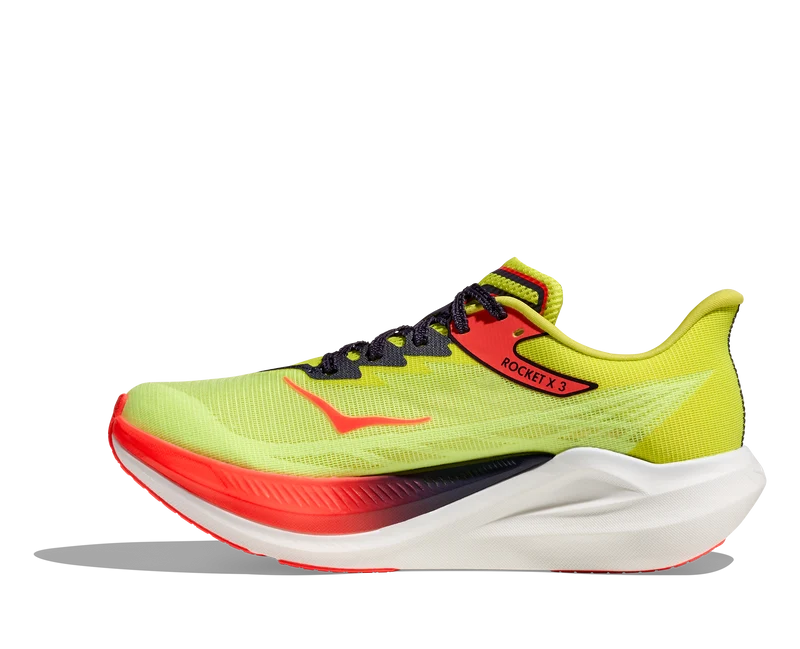 Hoka Rocket X 3, Laufschuh, unisex, Neon Yuzu/Squid Ink