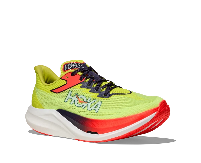 Hoka Rocket X 3, Laufschuh, unisex, Neon Yuzu/Squid Ink