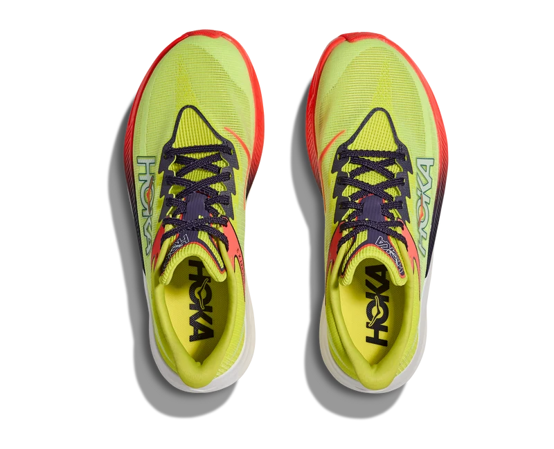 Hoka Rocket X 3, Laufschuh, unisex, Neon Yuzu/Squid Ink