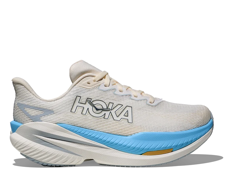 Hoka Mach X 3, Laufschuhe, Damen, White/Alabaster