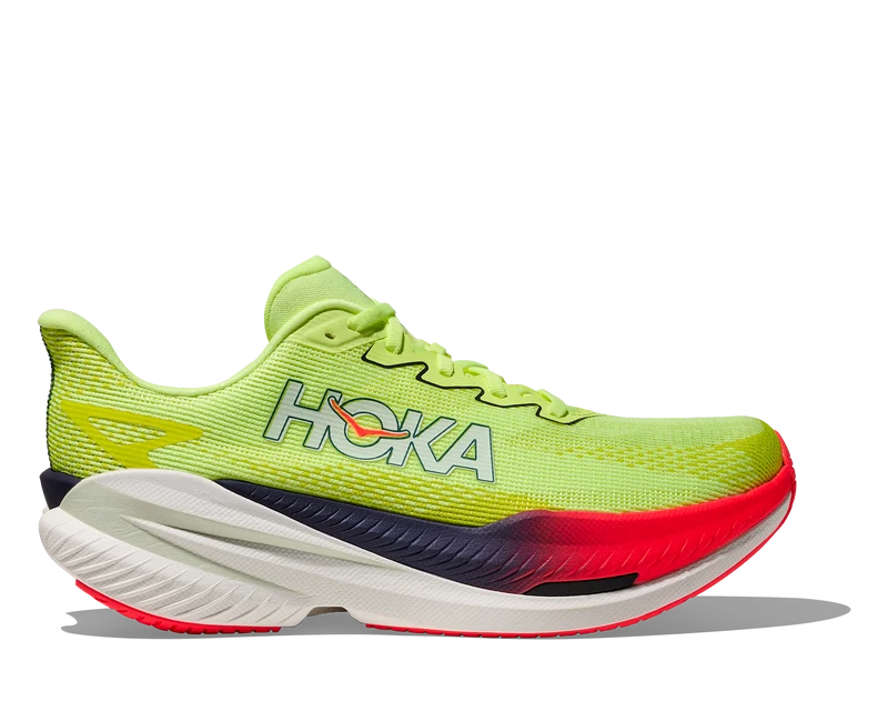 Hoka Mach X 3, Laufschuhe, Herren, Neon Yuzu/Squid Ink