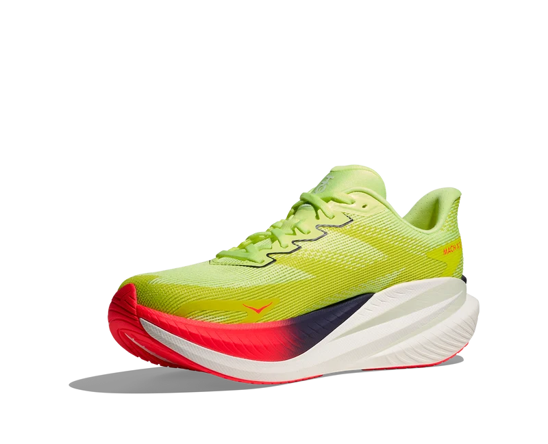 Hoka Mach X 3, Laufschuhe, Herren, Neon Yuzu/Squid Ink
