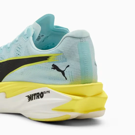 Puma Deviate Nitro Elite 4, Laufschuh, Herren, Fresh Water/Lemon Crush/PUMA Black/PUMA White