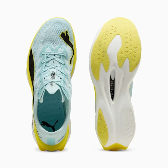 Puma Deviate Nitro Elite 4, Laufschuh, Herren, Fresh Water/Lemon Crush/PUMA Black/PUMA White