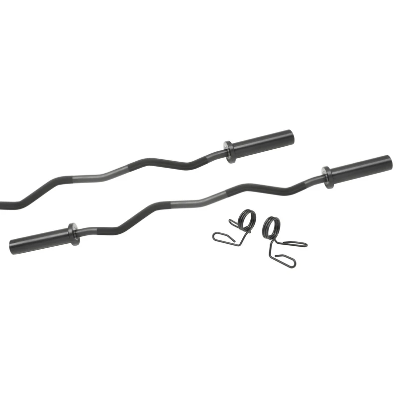 Profi Olympia SZ-Hantelstange 121 cm Black-oxid inkl. Federverschlüssen