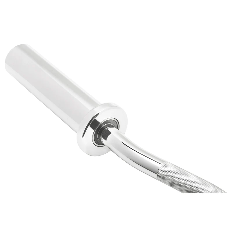 Profi Olympia SZ-Hantelstange 121 cm Chrom inkl. Federverschlüssen