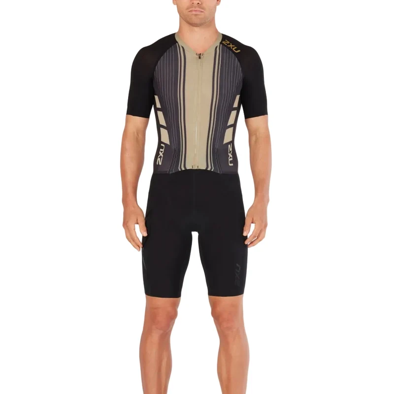 2XU Project X, Trisuit, Herren, schwarz/gold