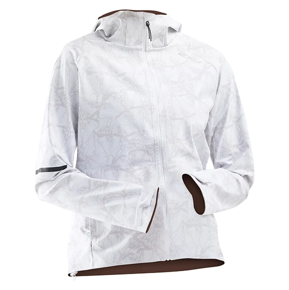 2XU GHST WP Jacket, Damen, White/Reflective