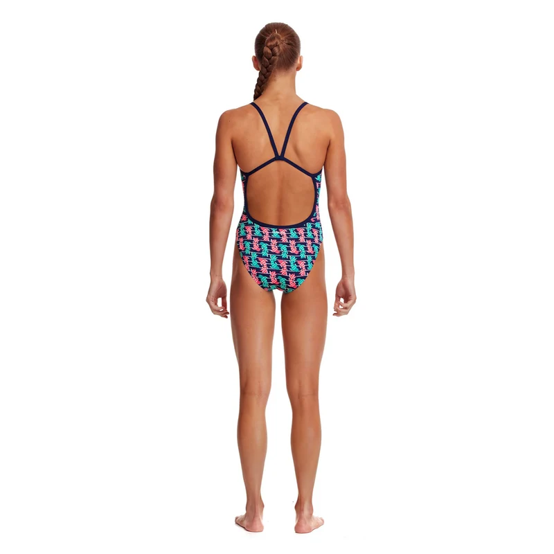 Way Funky Funkita Single Strap One Piece Fish Taco, Badeanzug, Kinder