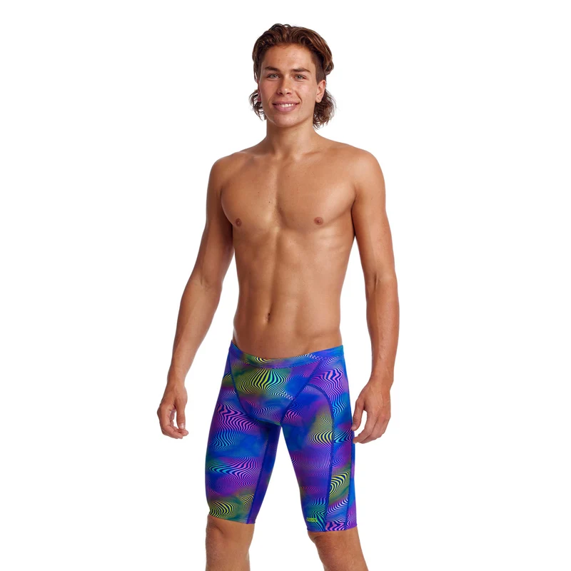 Way Funky, Mother Funky, Funky Trunks Men's Training Jammers Screen Time, Badehose, Herren