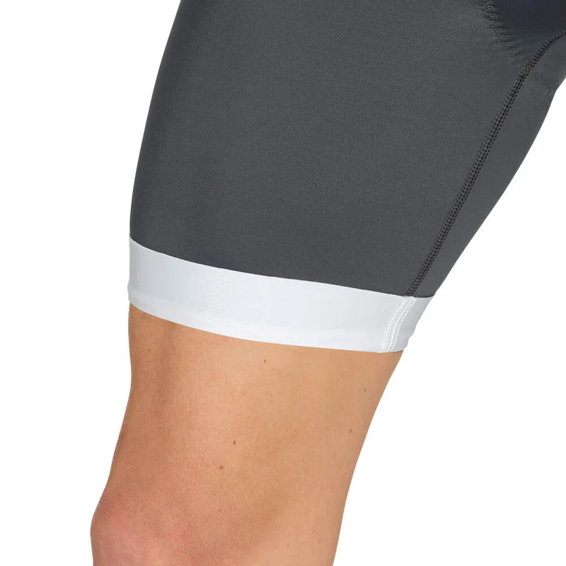 Zoggs Predator Trisuit Pro Man, Herren, Grey/Turquoise/White