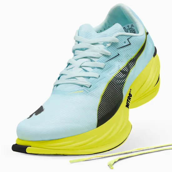 Puma FAST-R NITRO™Elite 3, Laufschuhe, Damen, Fresh Water/Lemon Crush