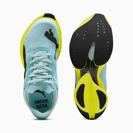 Puma FAST-R NITRO™Elite 3, Laufschuhe, Damen, Fresh Water/Lemon Crush