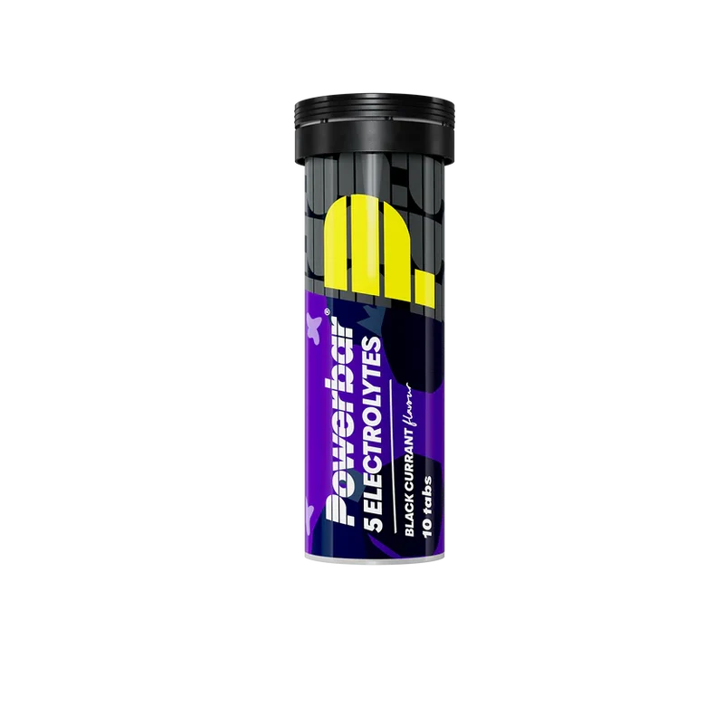 Powerbar 5 Electrolytes, Black Currant, Schwarze Johannisbeere, 10 Tabs