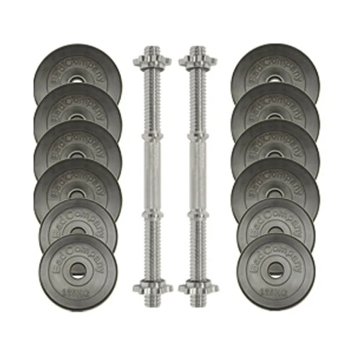 Kurzhantel-Set 30Kg (2 x Kurzhantelstange 45cm, 4x1,25 und 8x2,5Kg Hantelscheiben) Hantelset Hanteln