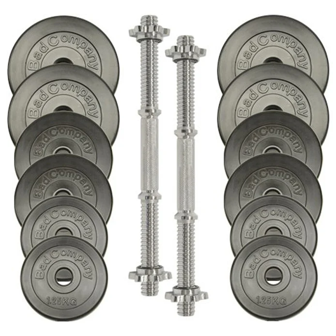 40 Kg (2x20) Hanteln Kurzhantel Set Hantelscheiben