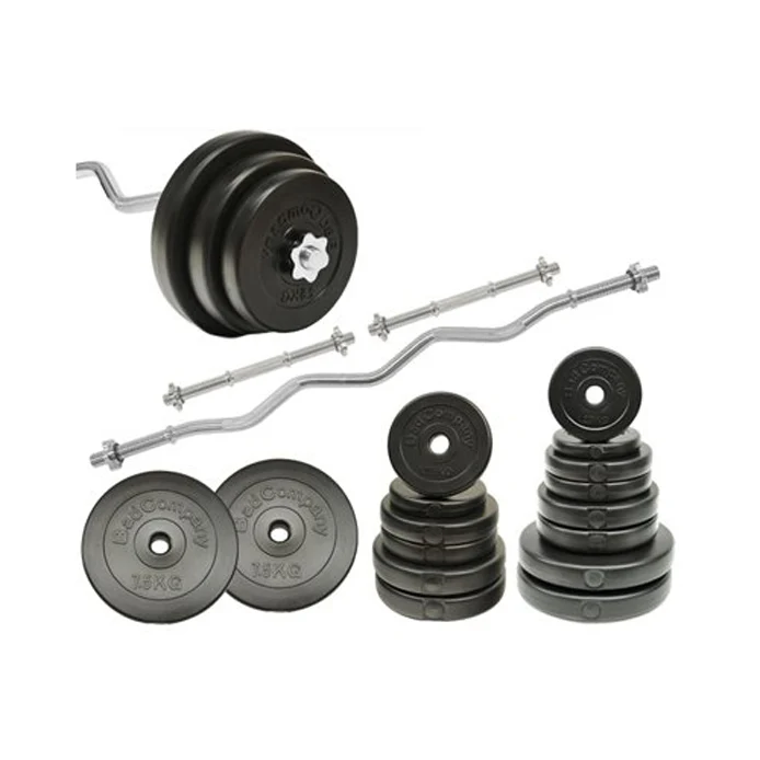 SZ- und Langhantelstangen Komplett-Set 75,5 Kg