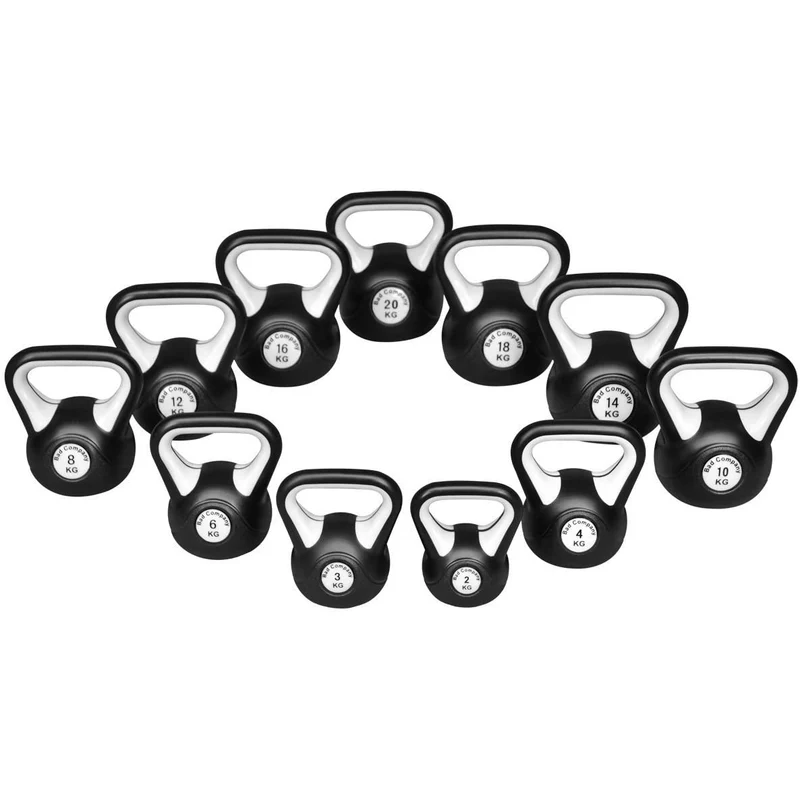 Kettlebell aus Kunststoff 10 kg