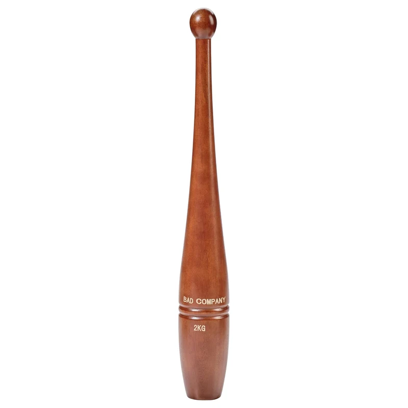 Wooden Indian Club Bell 2 kg