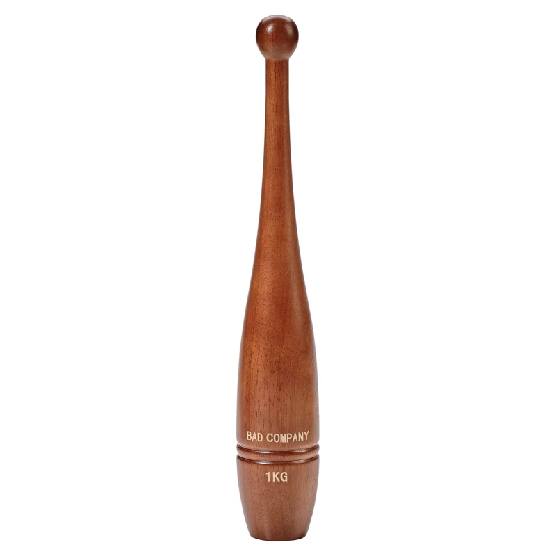 Wooden Indian Club Bell 1 kg