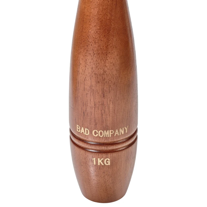 Wooden Indian Club Bell 1 kg