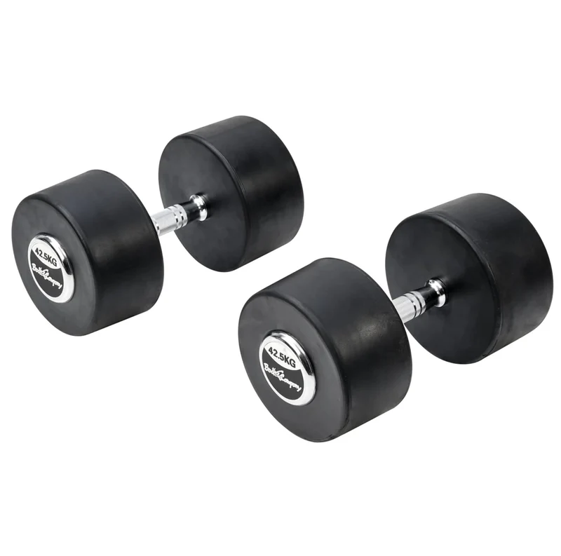 Deluxe 85 Kg (2x42,5) Hanteln Gewichte Rundhanteln Hantel Set Kurzhanteln