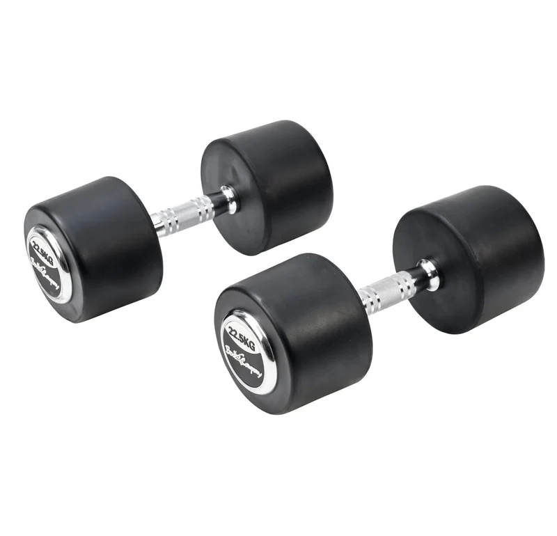 Deluxe 45 Kg (2x22,5) Hanteln Gewichte Rundhanteln Hantel Set Kurzhanteln