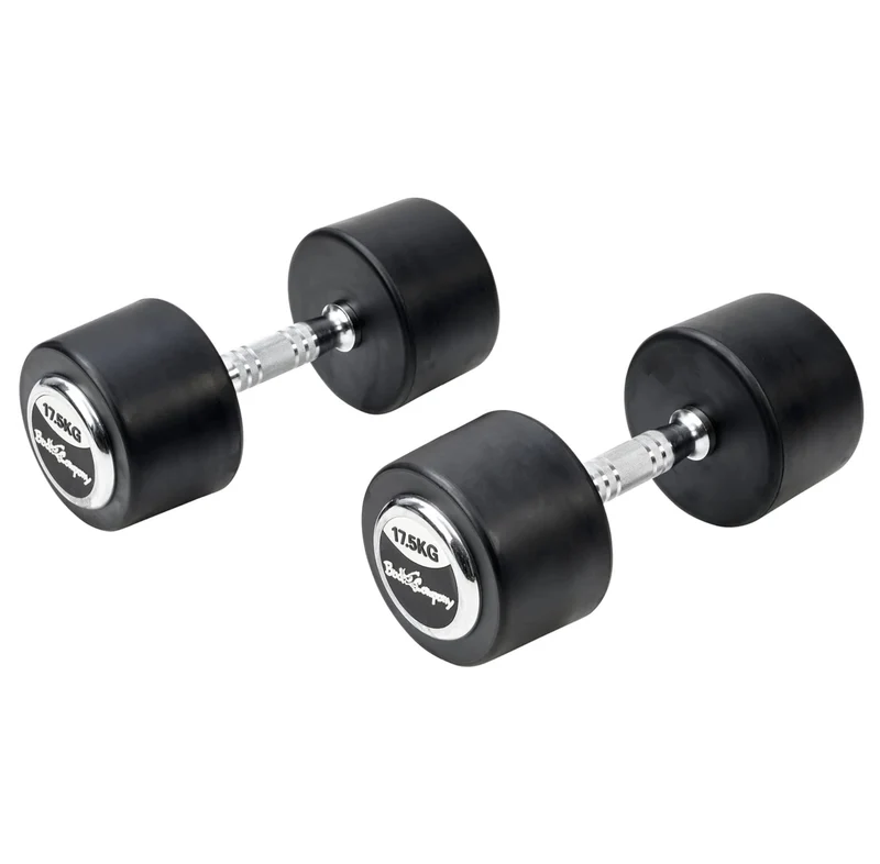 Deluxe 35 Kg (2x17,5) Hanteln Gewichte Rundhanteln Hantel Set Kurzhanteln