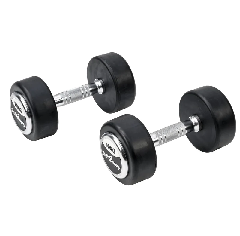 Deluxe 20 Kg (2x10,0) Hanteln Gewichte Rundhanteln Hantel Set Kurzhanteln