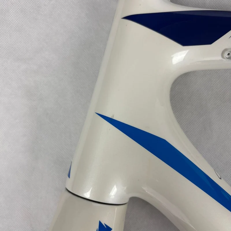 Fuji ALTAMIRA 2.1, Fahrradrahmen, elektronisch, weiß/blau