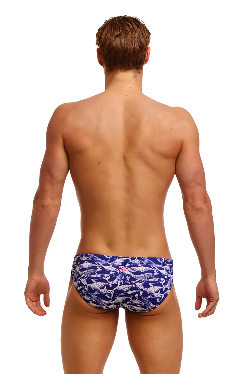 Way Funky Funky Trunks, Classic Briefs Beached Bro, Badehose, Herren
