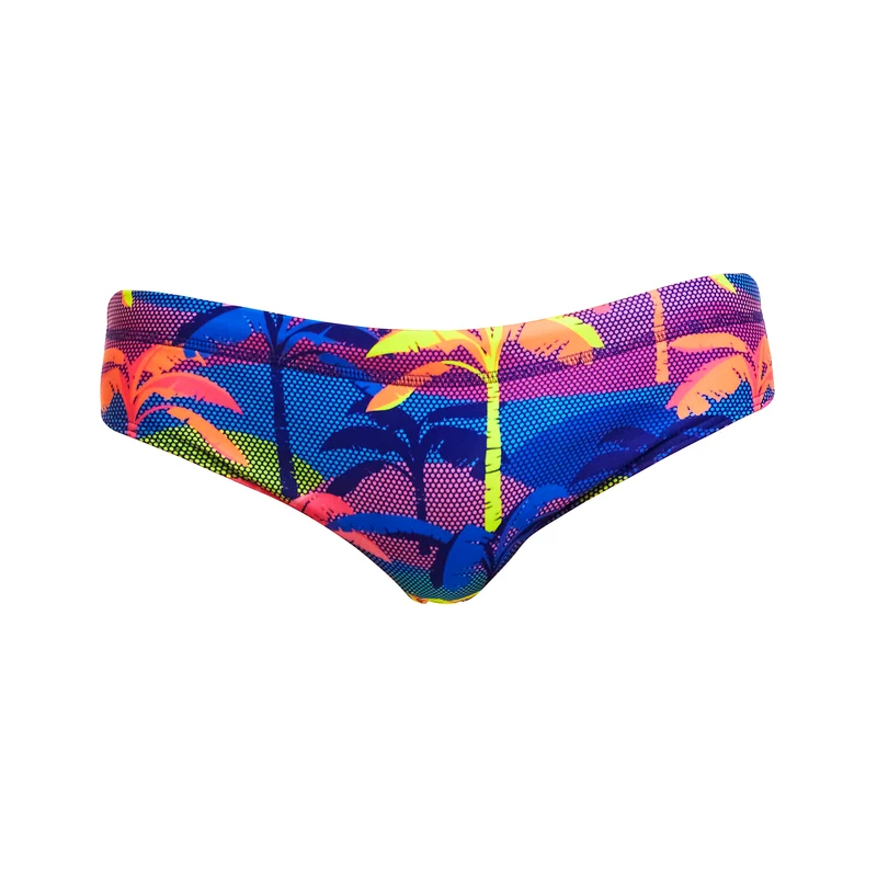 Way Funky Funky Trunks, Classic Briefs Palm A Lot, Badehose, Herren