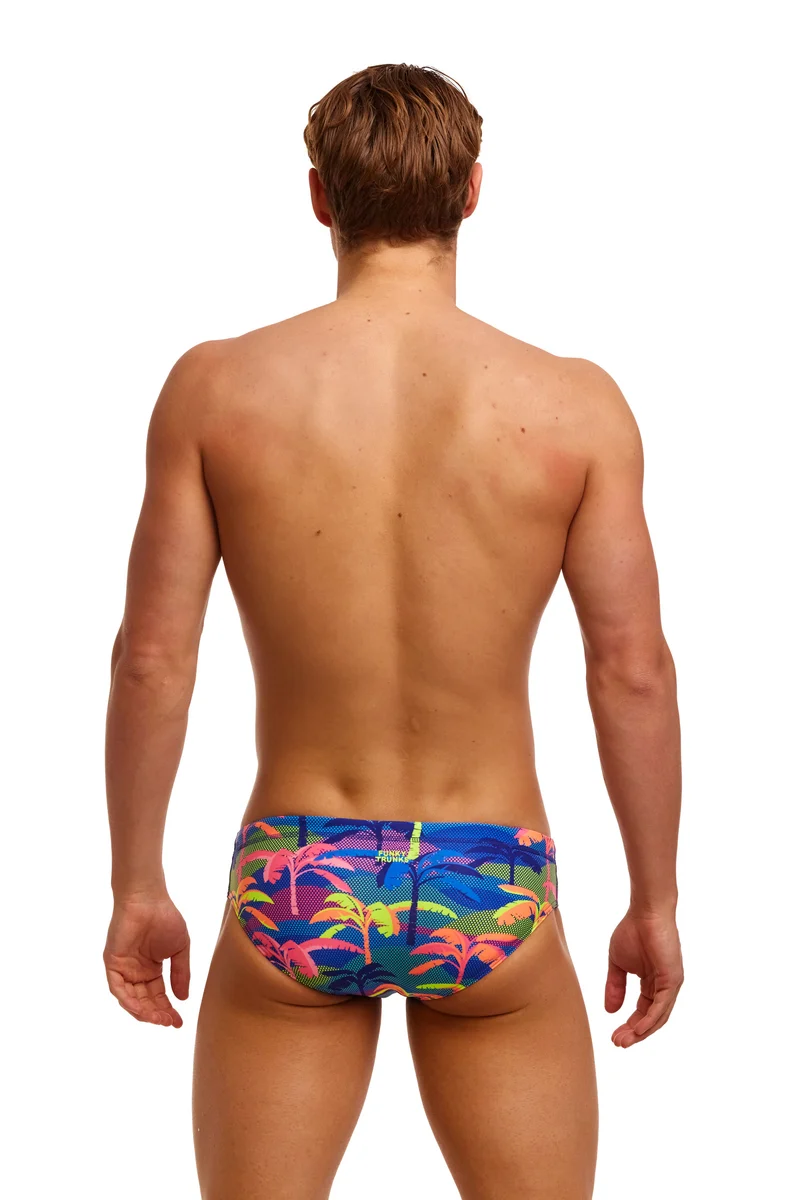 Way Funky Funky Trunks, Classic Briefs Palm A Lot, Badehose, Herren