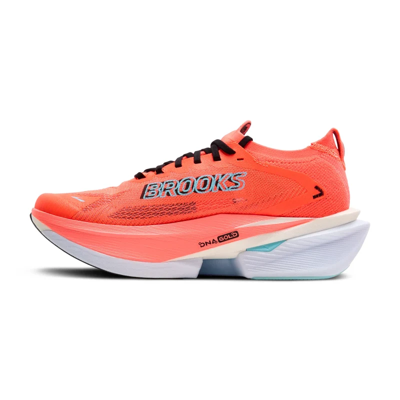 Brooks Hyperion Max 3, Laufschuhe, Herren, Fiery Coral/Black/Atomizer