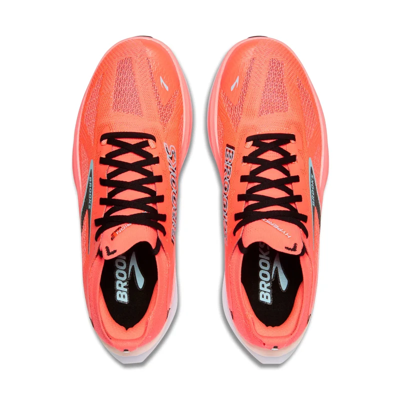 Brooks Hyperion Max 3, Laufschuhe, Herren, Fiery Coral/Black/Atomizer