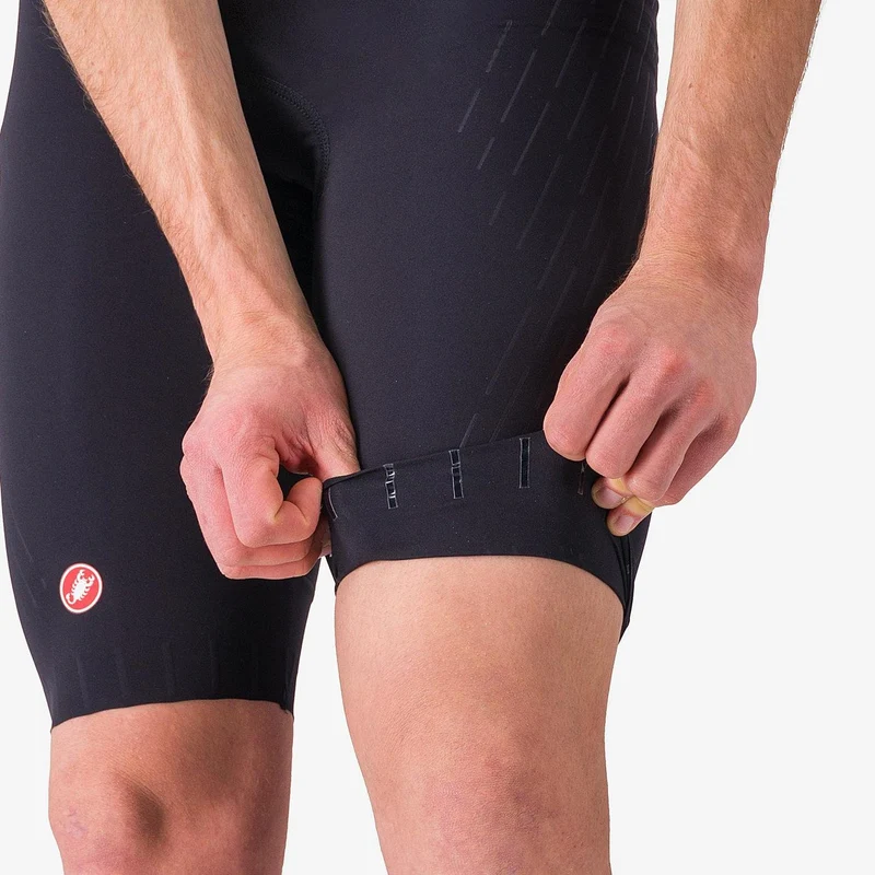 Castelli Free Sanremo 3 Short Sleeve Trisuit, Herren, Black