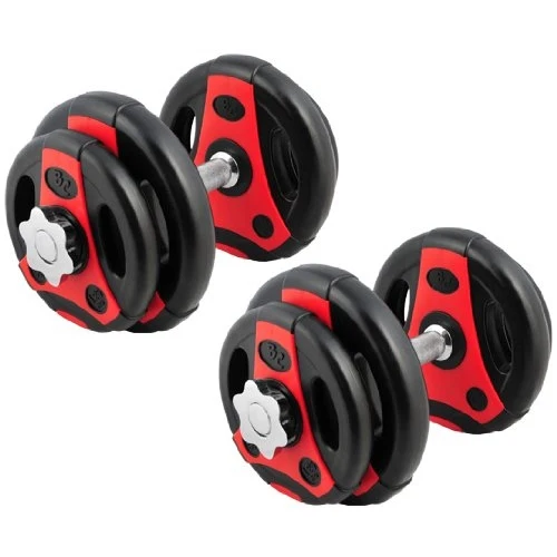 K-Grip. 20 Kg (2x10) Hanteln Kurzhantel Set Gewichte