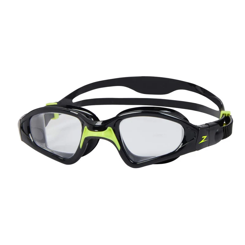 Zoggs Spectra, Schwimmbrille, Black/Green/Clear