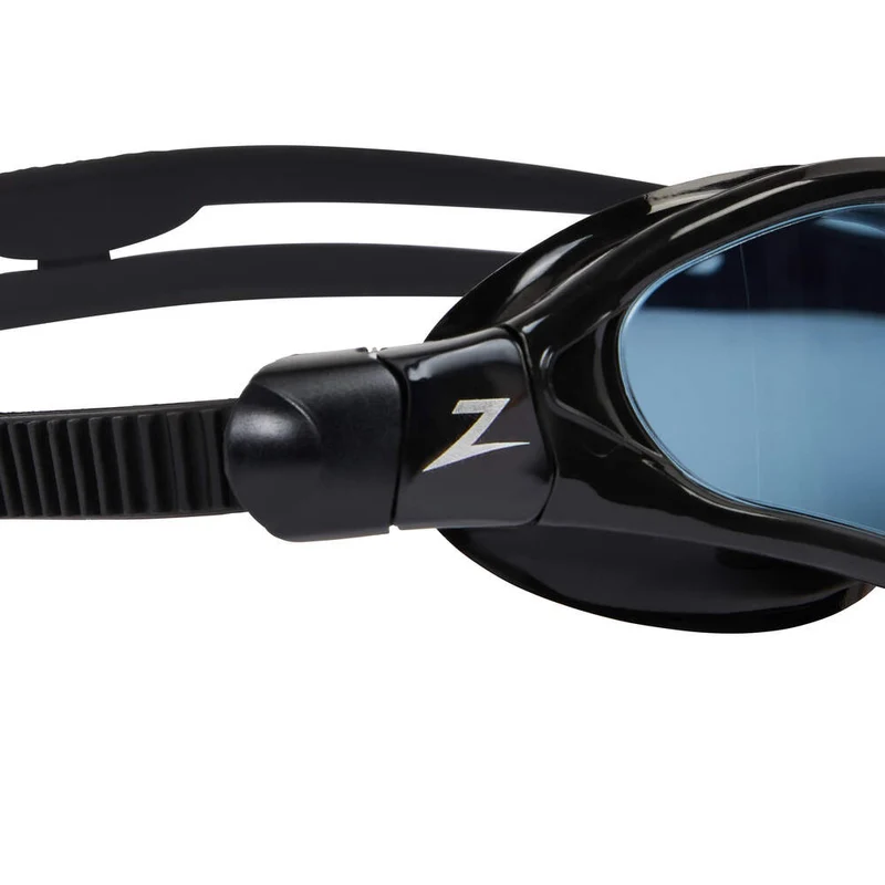 Zoggs Spectra, Schwimmbrille, Black/Green/Tint Smoke