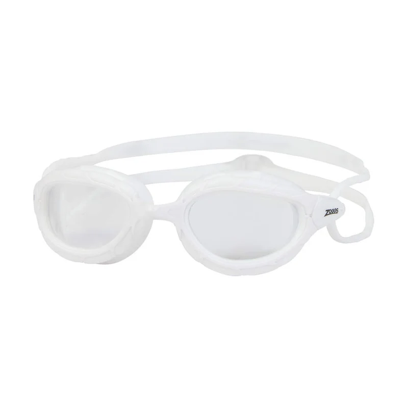Zoggs Predator, Schwimmbrille, White/Clear