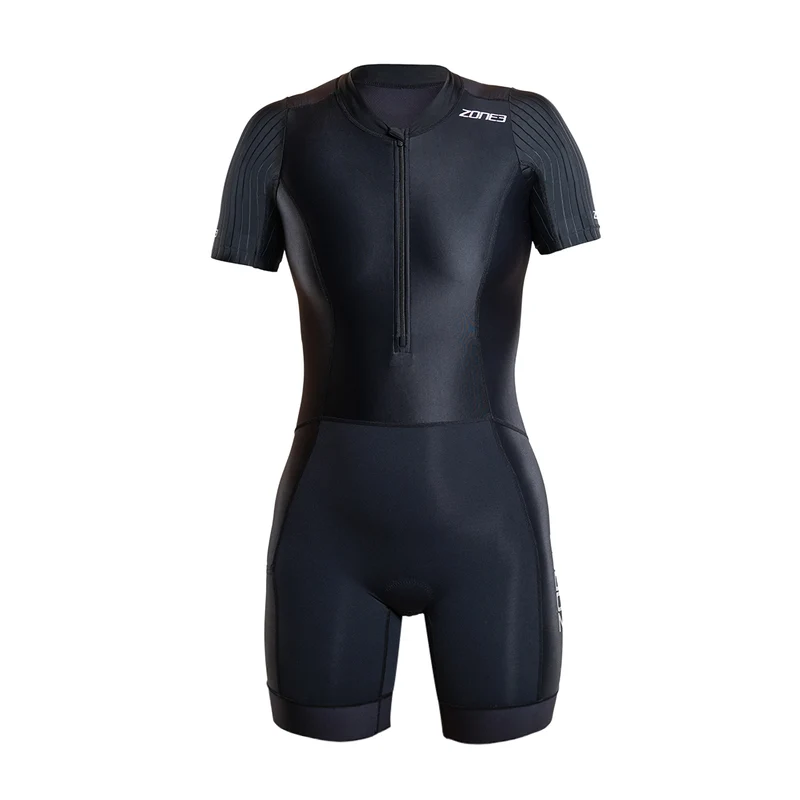 Zone3 Activate Plus Short Sleeve Trisuit, Damen, Black