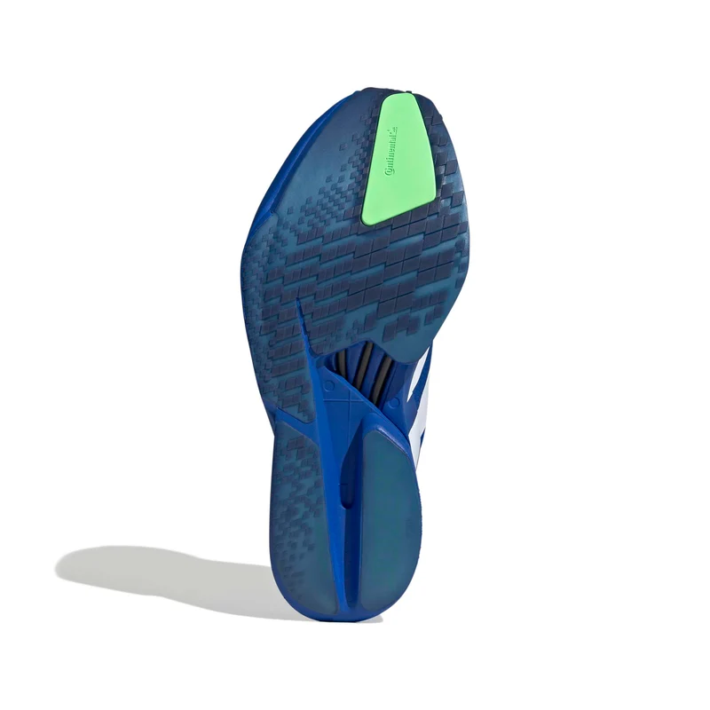 Adidas ADIZERO ADIOS PRO 4, Laufschuh, Herren, Blue/White/Lime Burst