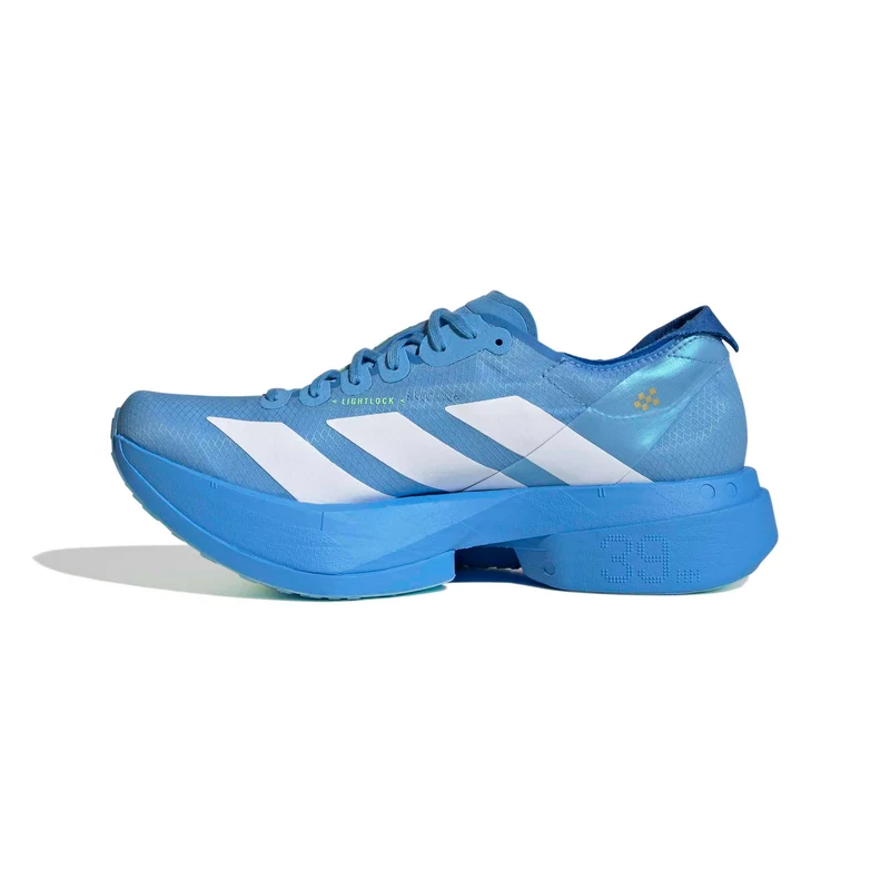 Adidas ADIZERO ADIOS Pro 4, Laufschuh, Damen, White/White/Lime Burst