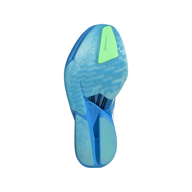 Adidas ADIZERO ADIOS Pro 4, Laufschuh, Damen, White/White/Lime Burst
