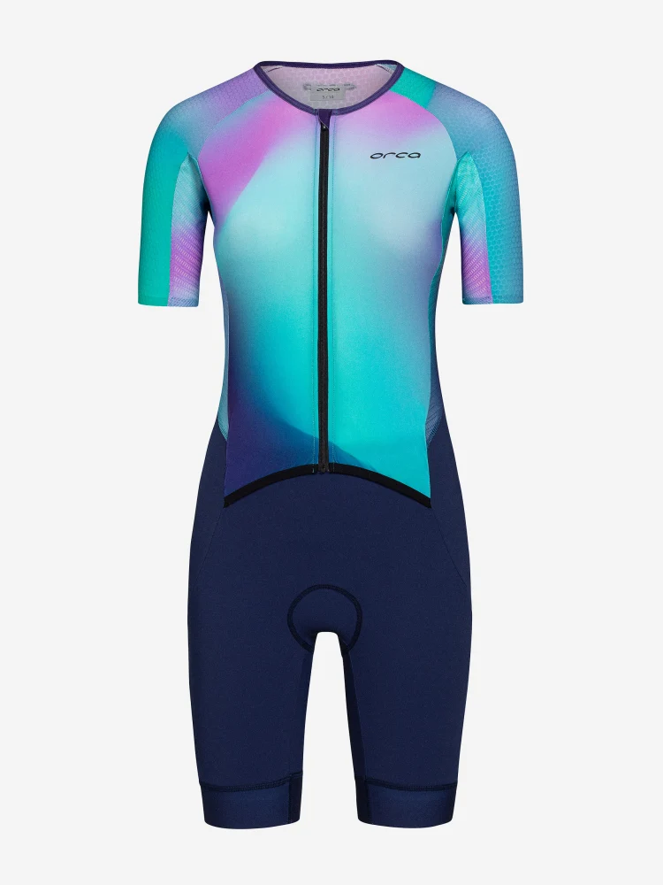 Orca Athlex Aero Race Suit V2, Damen, White Olympic Blue