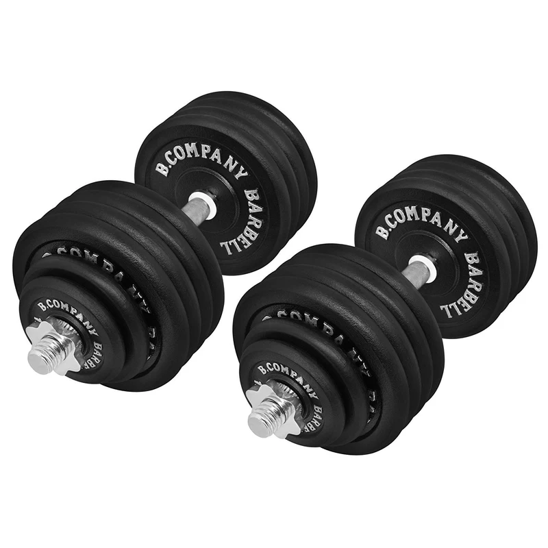 Guss Kurzhantel-Set 100Kg (2x50) Hantelscheiben Hantelset